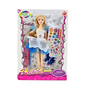 картинка Кукла "Kaibibi Colorful graffiti" BB1711082/BLD169  1/36 - магазин "Юлия"