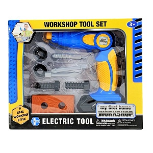 картинка Детский шуруповерт "Workshop tool" 7925  1/48   - магазин "Юлия"