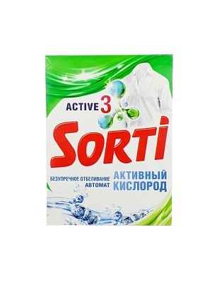 картинка Стиральный порошок "Sorti" отбеливание 350г.  （1447） 1/24 - магазин "Юлия"