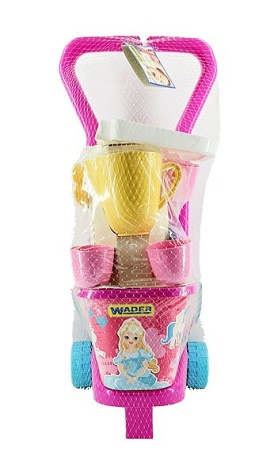 картинка Игровой набор на тележке посудка Wader 10772 - магазин "Юлия"